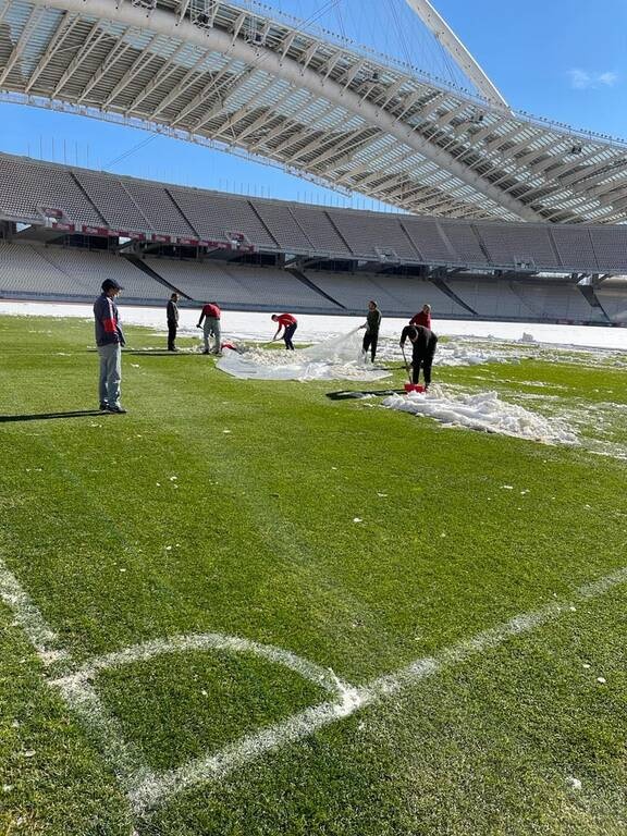 ΑΕΚ: Πυρετός εργασιών στο ΟΑΚΑ (photos)