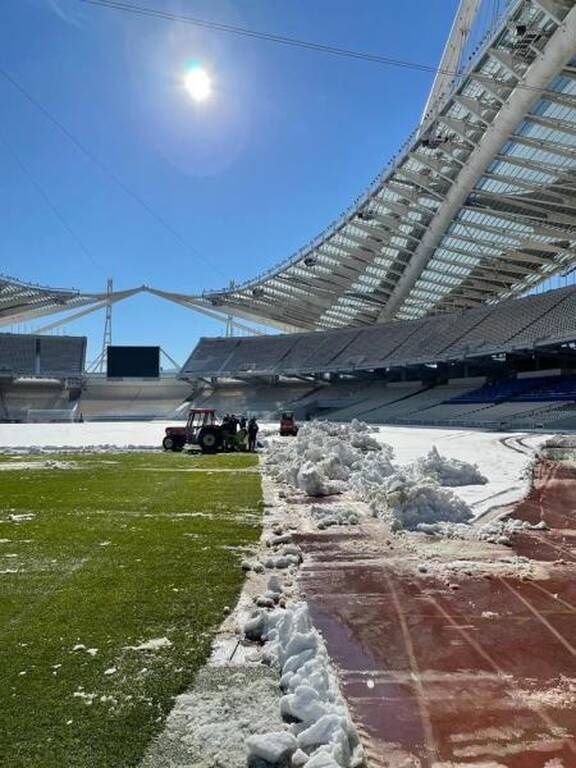 ΑΕΚ: Πυρετός εργασιών στο ΟΑΚΑ (photos)
