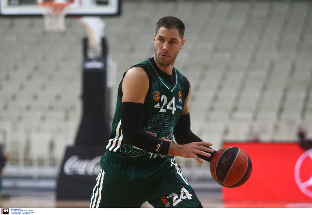 Παναθηναϊκός ΟΠΑΠ-Μπασκόνια: Πάτησε παρκέ και άνοιξε λογαριασμό ο Γιόβιτς (photos)