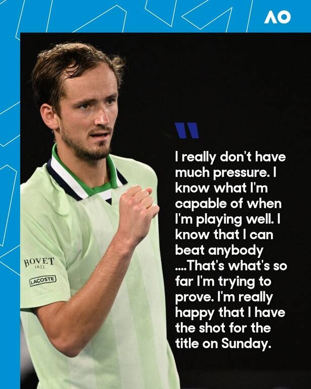 Australian Open – Μεντβέντεφ: «Δεν έκλεψε ο Στέφανος - Μετάνιωσα που μίλησα έτσι στον διαιτητή»(vid)