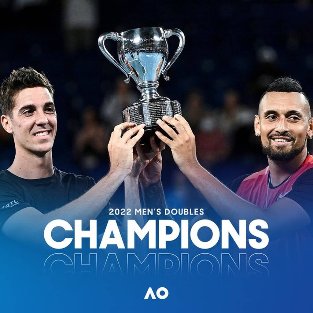 Australian Open: Έτσι έγραψαν... ιστορία οι Νικ Κύργιος και Θανάσης Κοκκινάκης (video)