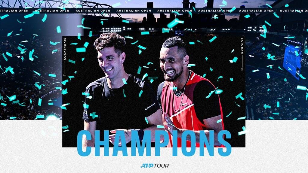 Australian Open: Έτσι έγραψαν... ιστορία οι Νικ Κύργιος και Θανάσης Κοκκινάκης (video)