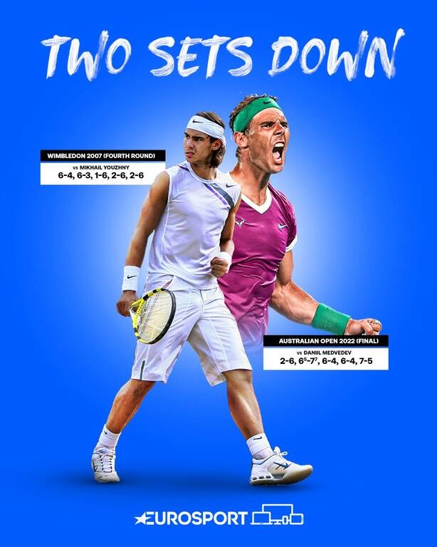 Australian Open: O «χρυσός» πόντος που χάρισε το 21ο Grand Slam στον Ράφα Ναδάλ (videos)