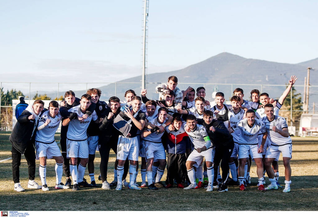 ΠΑΟΚ-Ολυμπιακός 1-0: «Ασπρόμαυρο» το ντέρμπι της Κ19