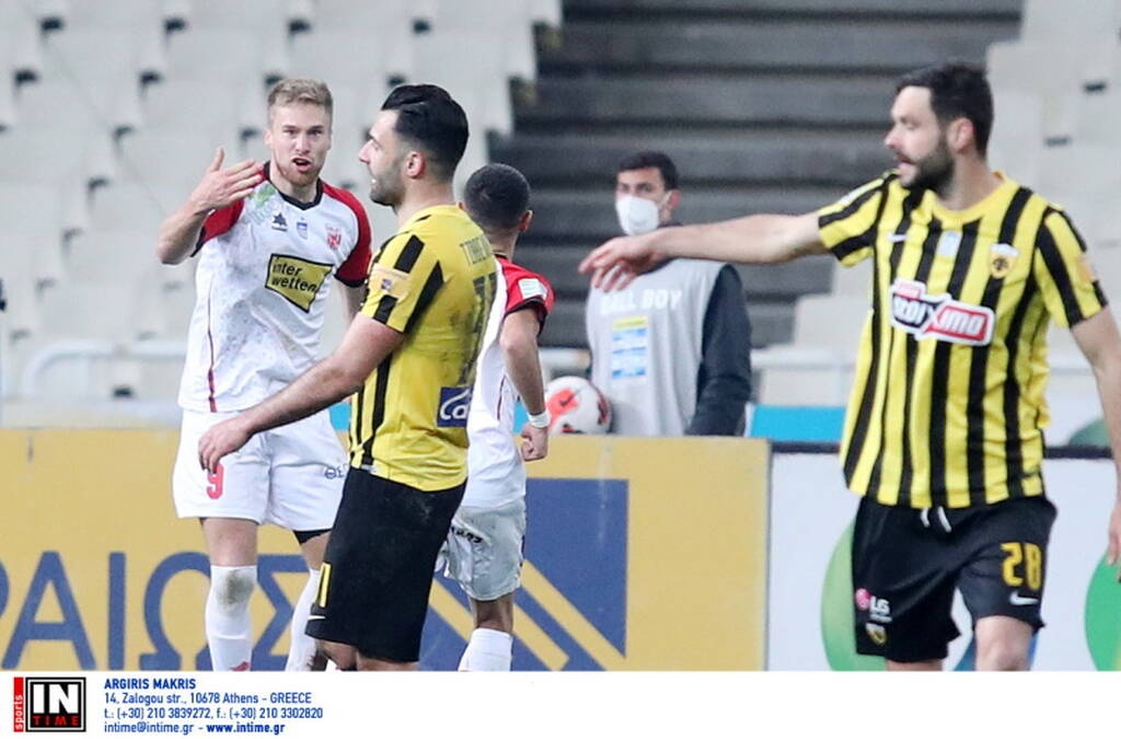 AEK-Βόλος: Η φάση με το πέναλτι που έφερε νέα ήττα στο ΟΑΚΑ (video)