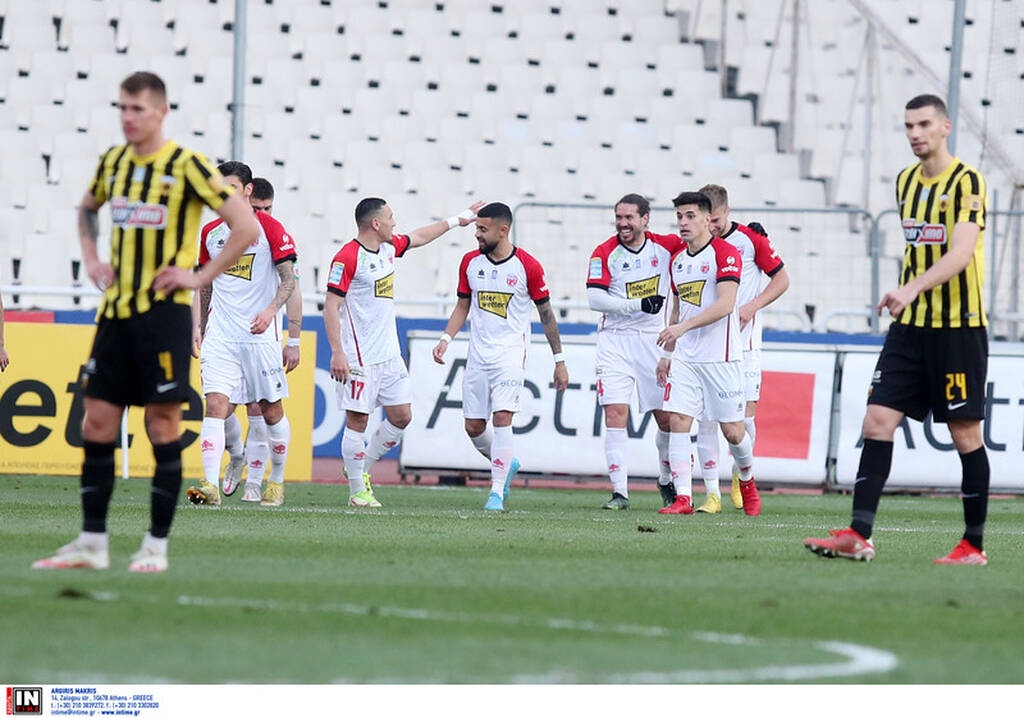 ΑΕΚ-Βόλος 1-2: Αρνητικό ρεκόρ 35 ετών η Ένωση με τις τρεις σερί εντός έδρας ήττες!