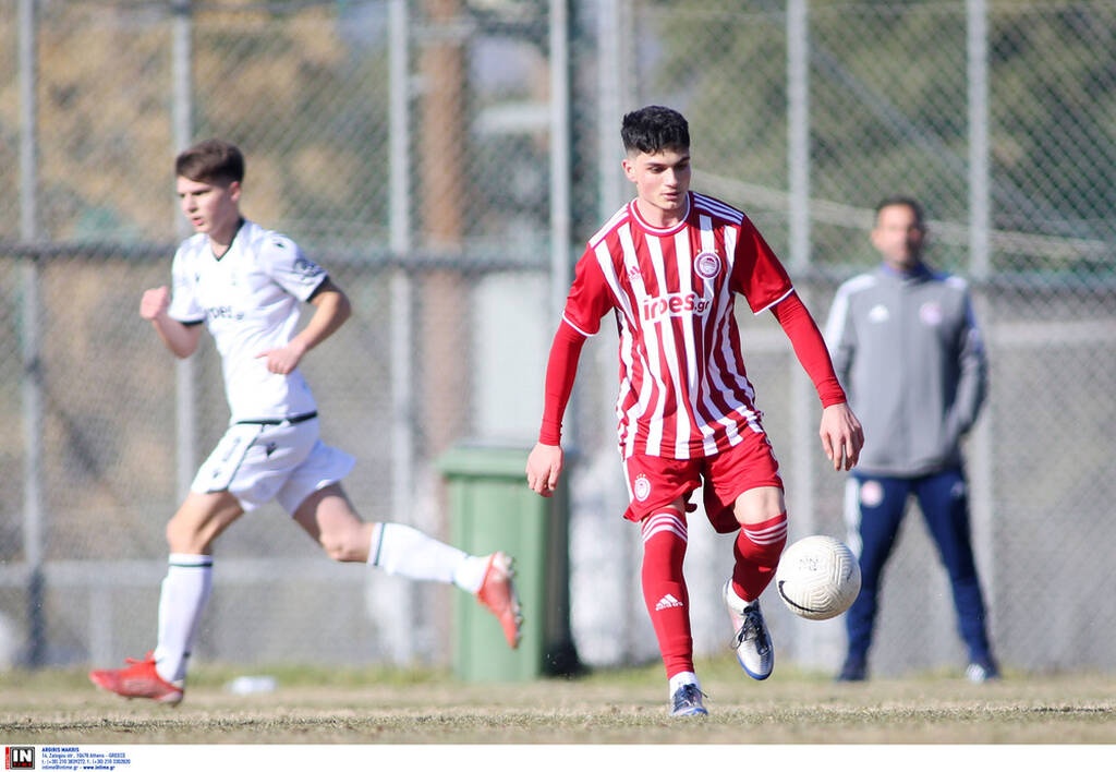 ΠΑΟΚ-Ολυμπιακός 1-0: «Ασπρόμαυρο» το ντέρμπι της Κ19