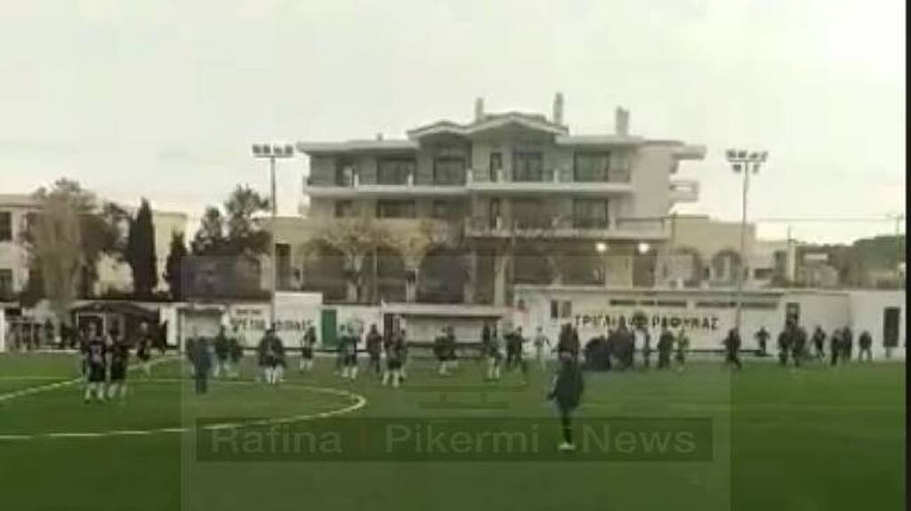 Γ’ Εθνική: Επεισόδια στο Θύελλα Ραφήνας-Εθνικός - Επίθεση στο διαιτητή, δύο συλλήψεις