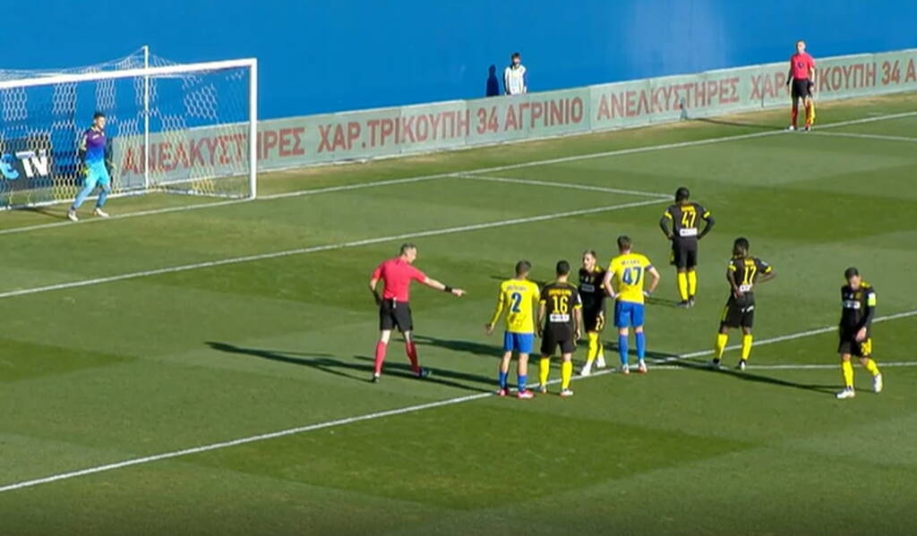 Παναιτωλικός-Άρης: 0-2 με νέο πέναλτι, ακυρώθηκε γκολ του Καρέλη (videos)
