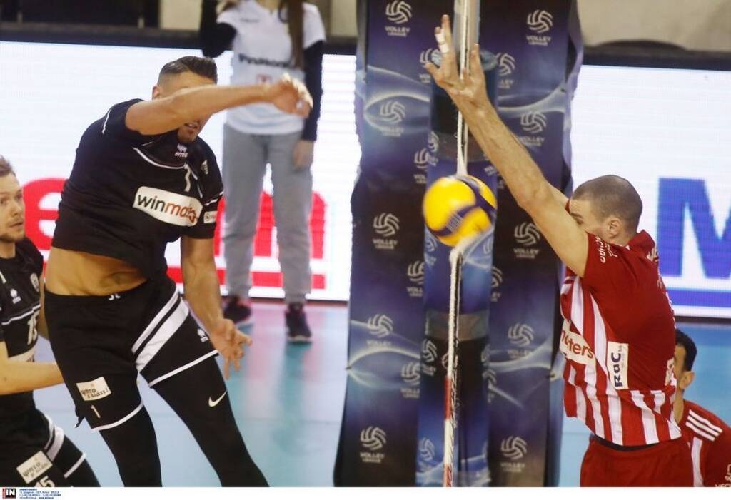 Volley League: Κυρίαρχος ο ΠΑΟΚ απέναντι στον Ολυμπιακό, πέρασε στην κορυφή (videos+photos)