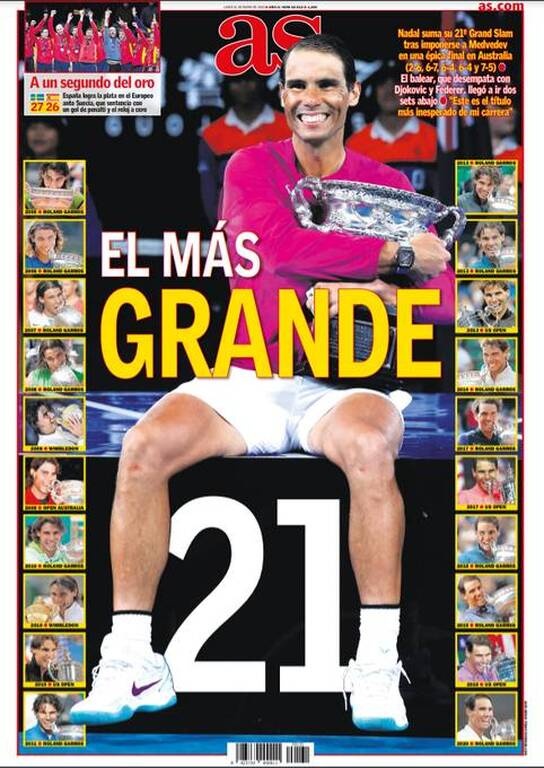 Μάρκεθ, Γκασόλ, Γιουγ και όλη η Ισπανία υποκλίνεται στο μεγαλείο του Ράφα (photos+videos)