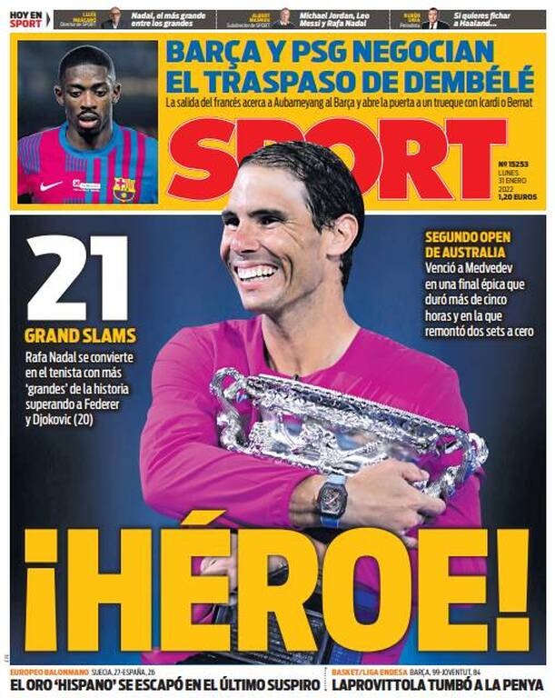 Μάρκεθ, Γκασόλ, Γιουγ και όλη η Ισπανία υποκλίνεται στο μεγαλείο του Ράφα (photos+videos)