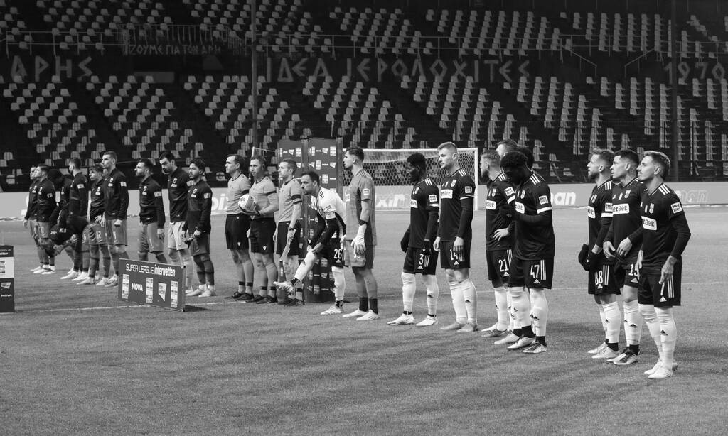 Άρης-ΑΕΚ: Βαρύ κλίμα στο «Βικελίδης» - Ανατριχίλα με το πανό για τον Άλκη (photos)