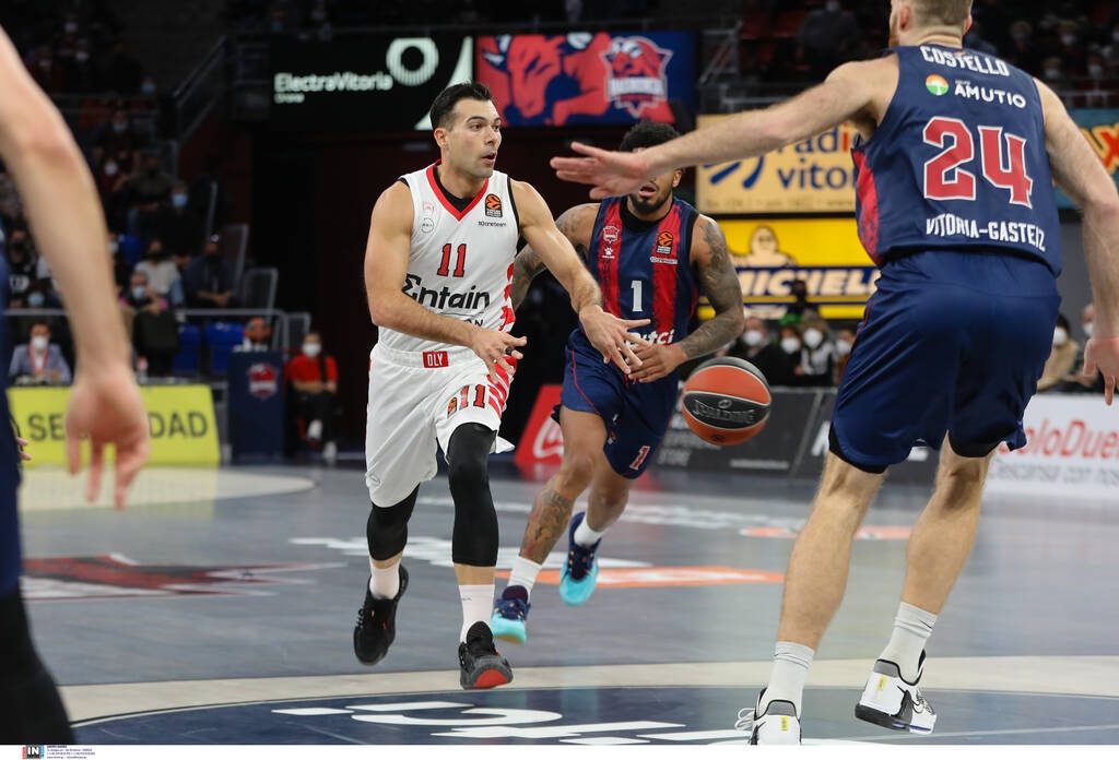 Μπασκόνια-Ολυμπιακός 62-72: Τα χρειάστηκε αλλά επέστρεψε στις νίκες