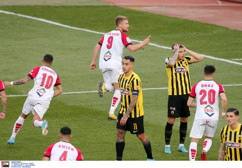 AEK: «Πληγή» το δεύτερο ημίχρονο και το... ΟΑΚΑ - Οι αριθμοί της κατάρρευσης