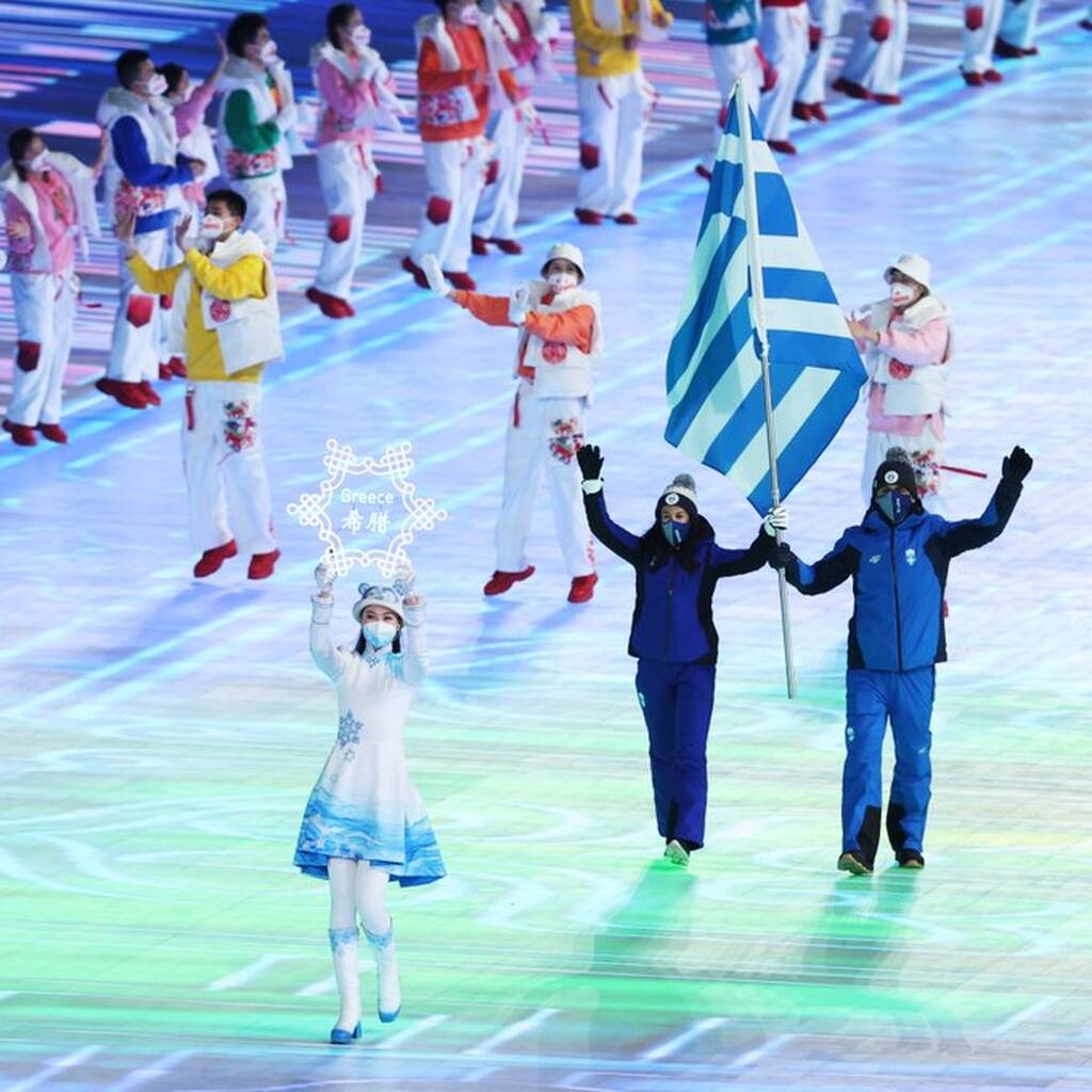 Χειμερινοί Ολυμπιακοί Αγώνες: Η είσοδος της Ελλάδας στην Τελετή Έναρξης (video)