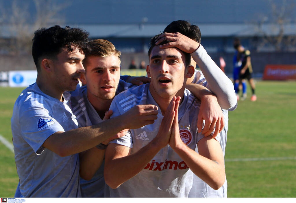 Ολυμπιακός Β: Σκόραρε ο Σουρλής και το αφιέρωσε στον Άλκη (photos)