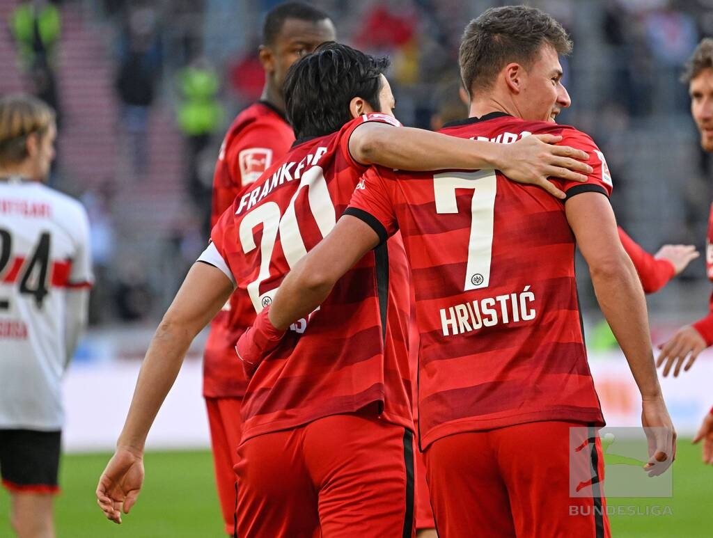 Bundesliga: Απόδραση της Άιντραχτ Φρανκφούρτης από τη Στουτγκάρδη (videos+photos)