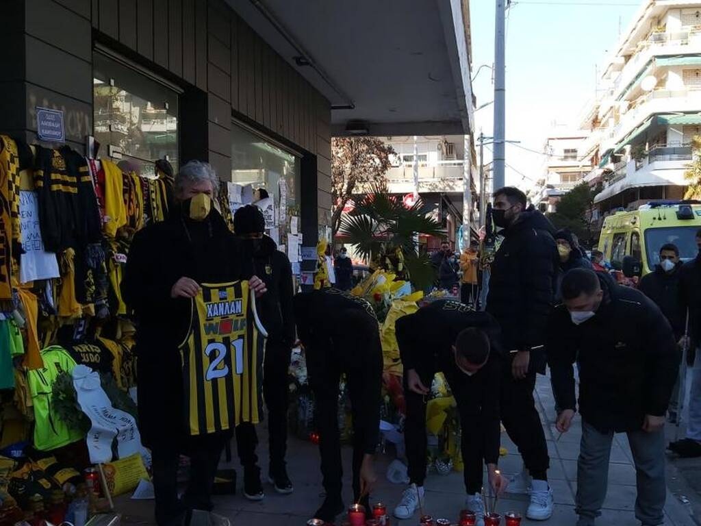 Άρης: Απέτισε φόρο τιμής στη μνήμη του Άλκη