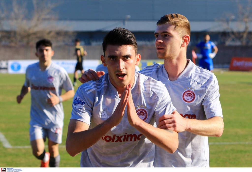 Ολυμπιακός Β: Σκόραρε ο Σουρλής και το αφιέρωσε στον Άλκη (photos)