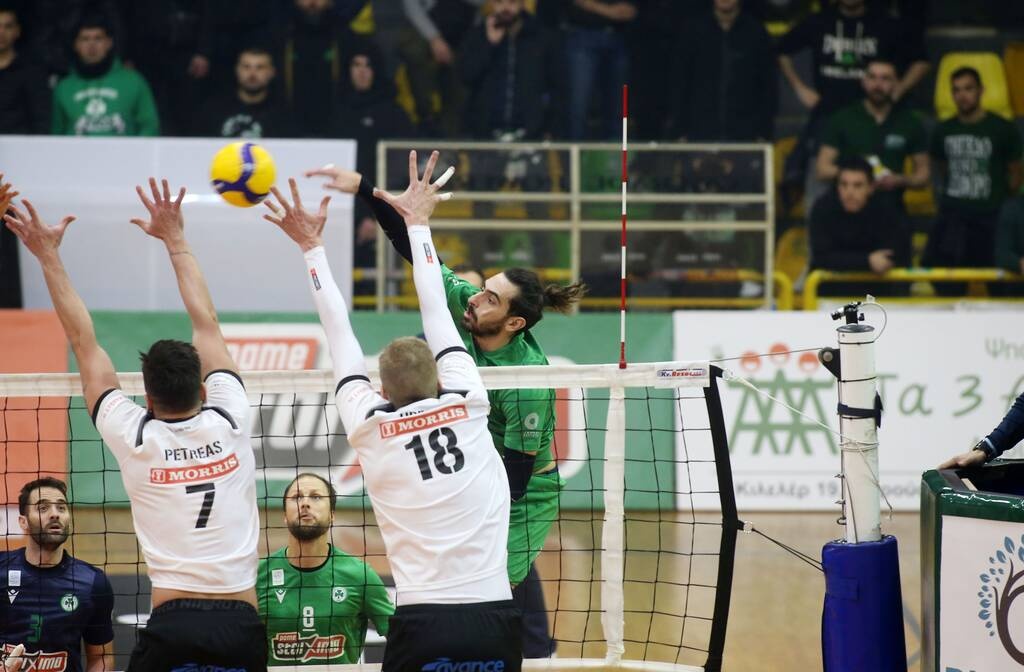 Volleyleague: Νίκη-πρωτιά για τον εντυπωσιακό ΠΑΟΚ επί του Παναθηναϊκού! (Photos)