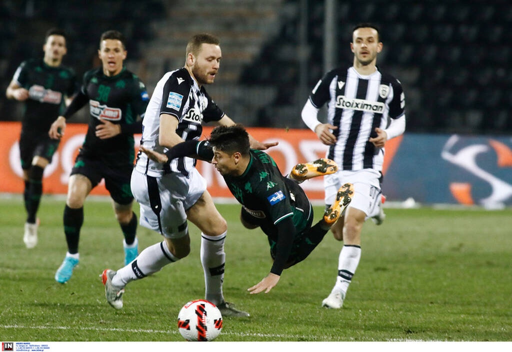 ΠΑΟΚ-Παναθηναϊκός 2-1: Ανατροπή με οβίδα του Σάστρε - Φωνάζει το «τριφύλλι» για τη διαιτησία (pics)
