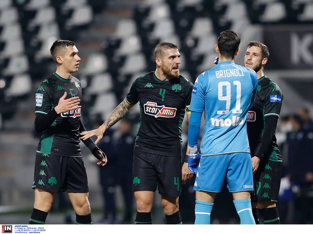 ΠΑΟΚ-Παναθηναϊκός 2-1: Ανατροπή με οβίδα του Σάστρε - Φωνάζει το «τριφύλλι» για τη διαιτησία (pics)