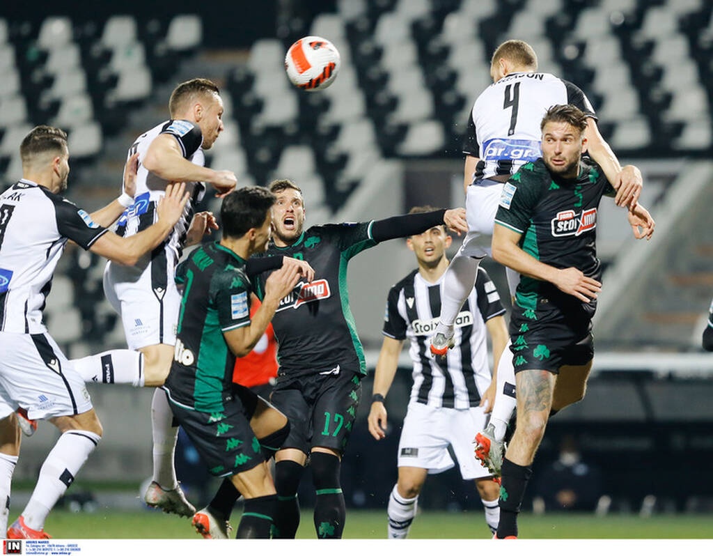 ΠΑΟΚ-Παναθηναϊκός 2-1: Ανατροπή με οβίδα του Σάστρε - Φωνάζει το «τριφύλλι» για τη διαιτησία (pics)