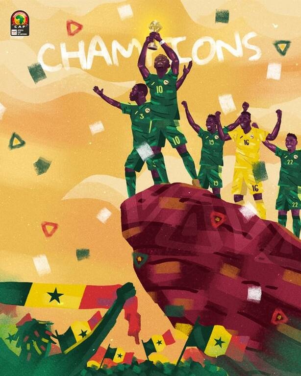 Copa Africa: Ιστορικό φινάλε για το «παραμύθι» της Σενεγάλη (video+photos)