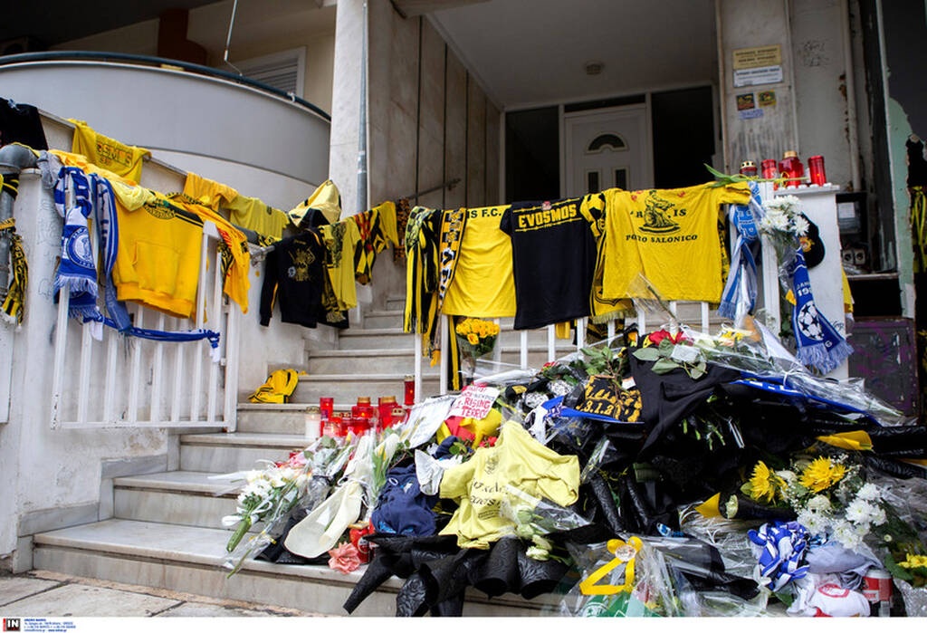 Άρης: Ένας ξεχωριστός πίνακας για τον Άλκη - «Ζωγράφισε τον παράδεισο» (photos)