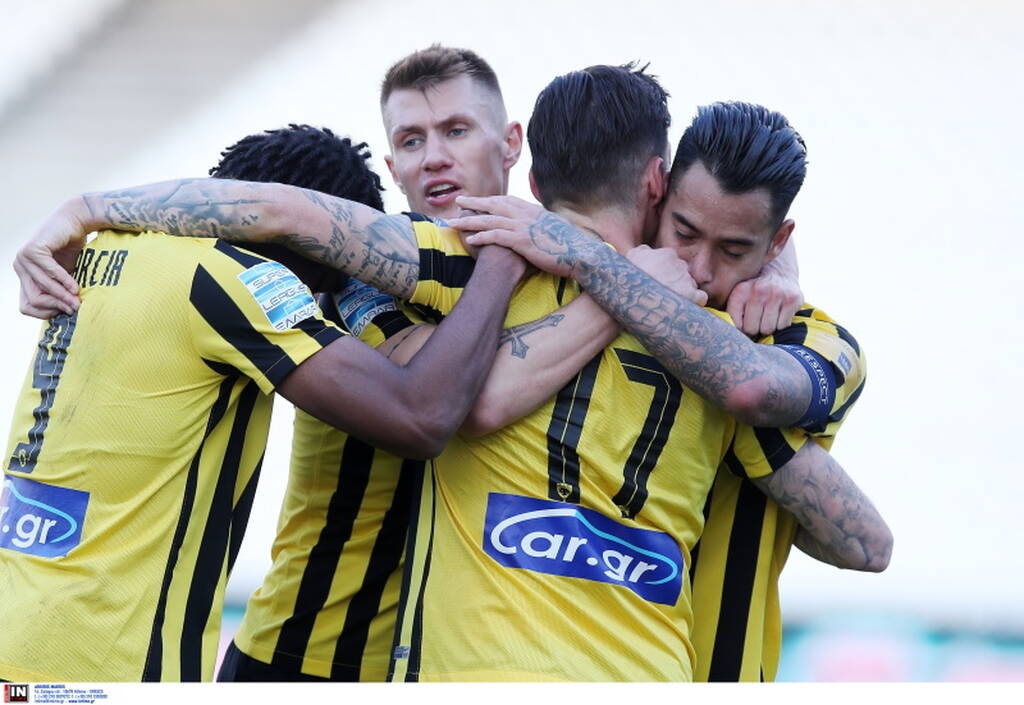 AEK-Απόλλων Σμύρνης 3-0: Την «ξύπνησε» ο Αραούχο - Τα highlights από το ΟΑΚΑ (video)