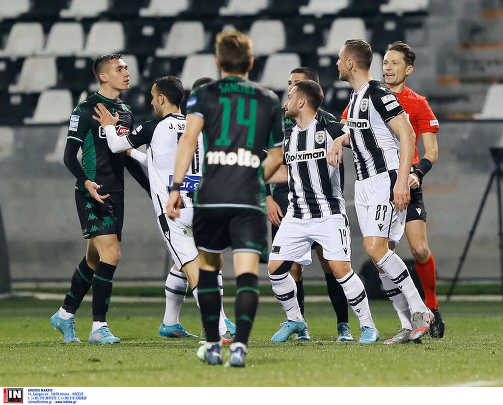ΠΑΟΚ-Παναθηναϊκός 2-1: Ανατροπή με οβίδα του Σάστρε - Φωνάζει το «τριφύλλι» για τη διαιτησία (pics)