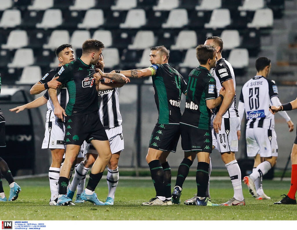 ΠΑΟΚ-Παναθηναϊκός 2-1: Ανατροπή με οβίδα του Σάστρε - Φωνάζει το «τριφύλλι» για τη διαιτησία (pics)