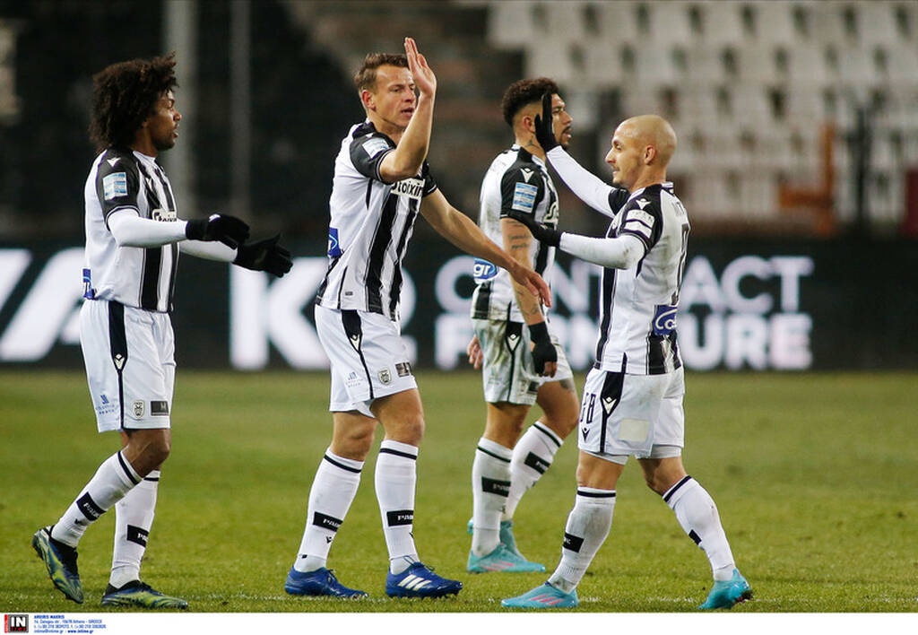 ΠΑΟΚ-Παναθηναϊκός: Σε πελάγη ευτυχίας ο Σάστρε - «Το καλύτερό μου γκολ» (photos)