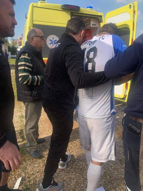 Σαντορίνη: Στο νοσοκομείο με κάταγμα ο Ιβανίδης (photos)