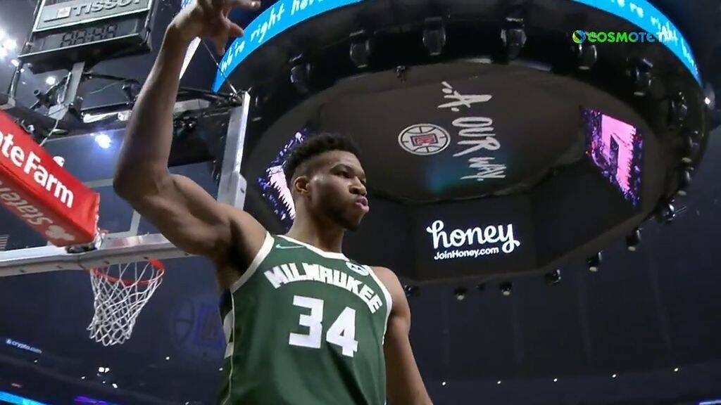 NBA: Πέρασαν και από το Λος Άντζελες για Μπακς, συνέτριψαν τους Κλίπερς (photos+video)