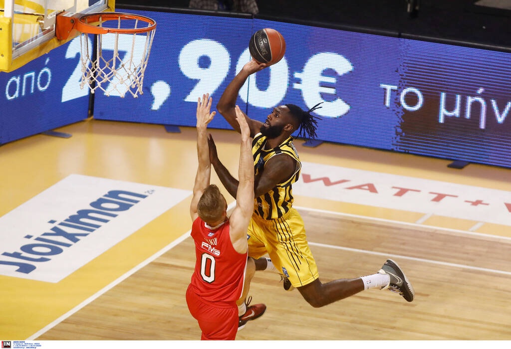Άρης-Ολυμπιακός 76-87: Εύκολη δουλειά, σε κλίμα συγκίνησης για τον Άλκη