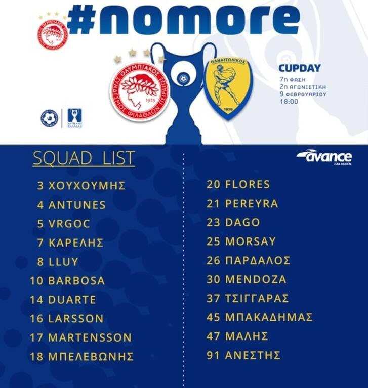 Παναιτωλικός: Με προβλήματα για την πρόκριση στο Φάληρο