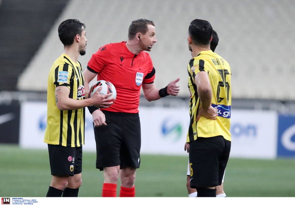 AEK-ΠΑΟΚ: Οφσάιντ στο… εκατοστό το γκολ του Μήτογλου (photos+videos)