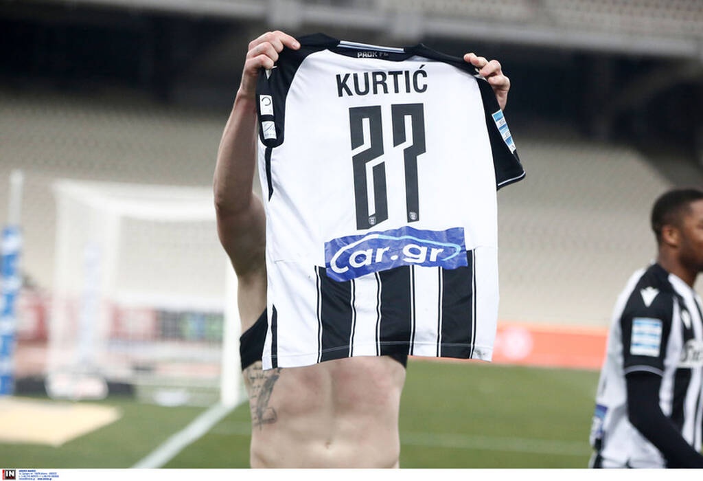 ΑΕΚ-ΠΑΟΚ: Επικοί πανηγυρισμοί - Ο Κούρτιτς εκτέλεσε και ο πάγκος εξερράγη! (video+photos)