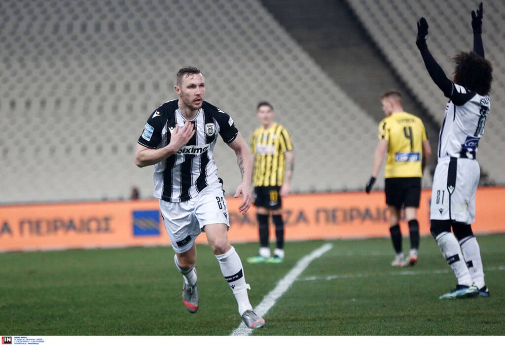 ΑΕΚ-ΠΑΟΚ: Επικοί πανηγυρισμοί - Ο Κούρτιτς εκτέλεσε και ο πάγκος εξερράγη! (video+photos)