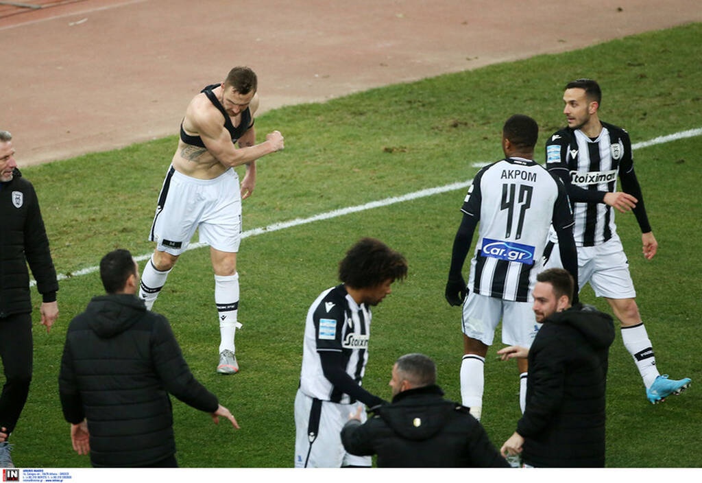 ΑΕΚ-ΠΑΟΚ: Επικοί πανηγυρισμοί - Ο Κούρτιτς εκτέλεσε και ο πάγκος εξερράγη! (video+photos)