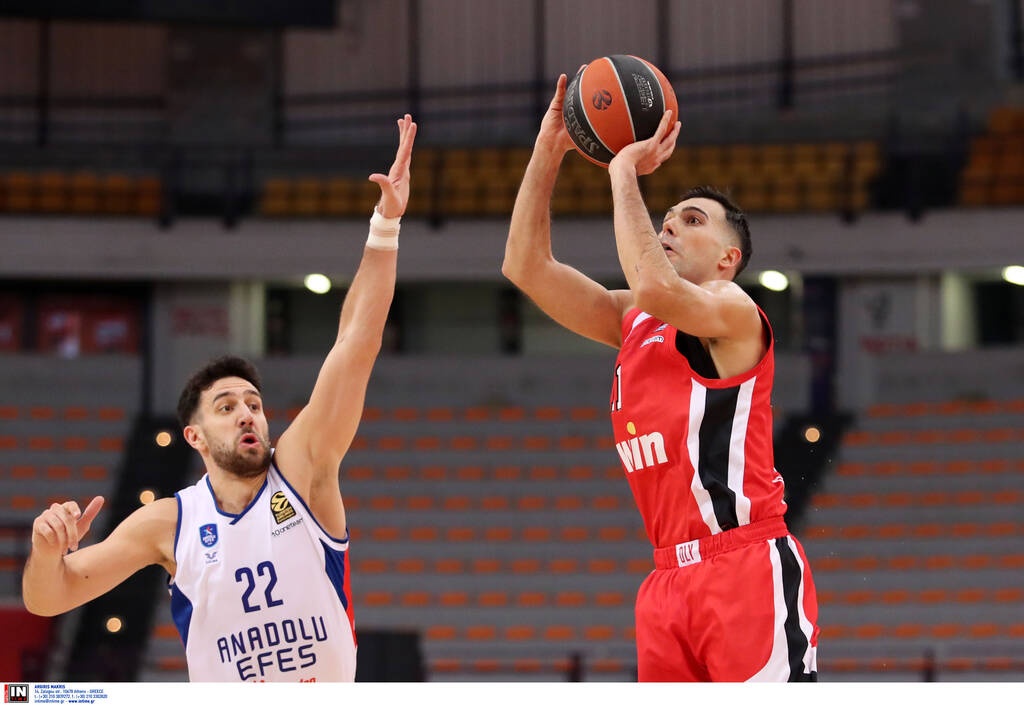Ολυμπιακός-Αναντολού Εφές 87-85:  Με «υπογραφή» Σλούκα πήρε το «θρίλερ» (photos)