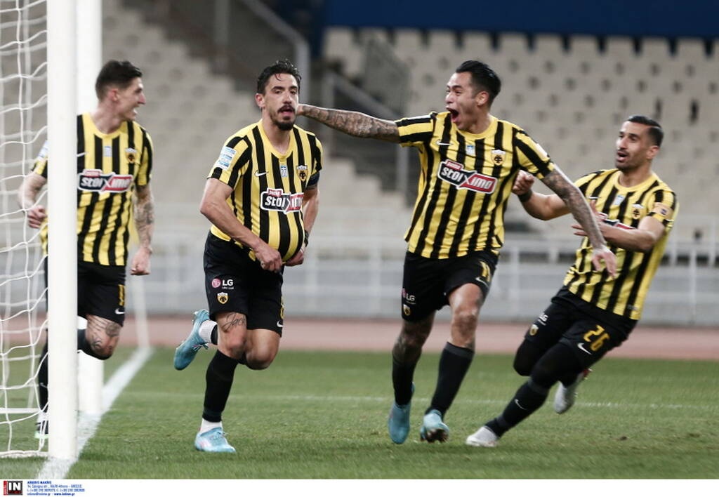 AEK: Δύσκολα με Ολυμπιακό ο Αραούχο (photos)
