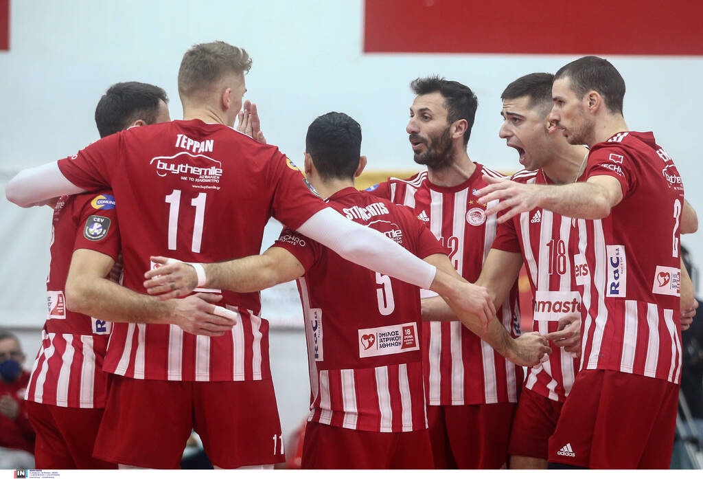 Βόλεϊ-Α1 Ανδρών (13η αγωνιστική): Νίκη του Ολυμπιακού με την ελλιπή Κηφισιά
