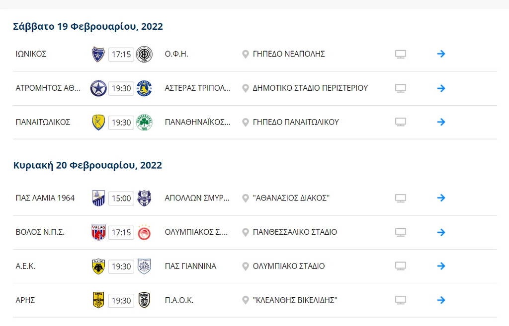 Η βαθμολογία της Super League: Κερδισμένος ο Παναθηναϊκός, χάνει έδαφος η ΑΕΚ (photos)