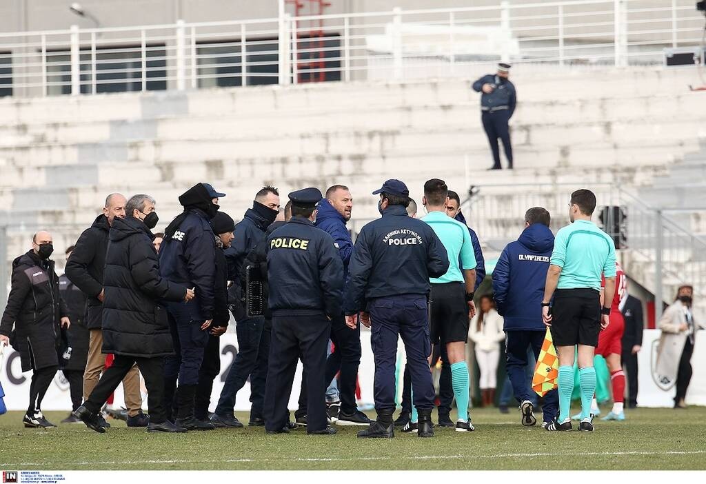 Super League 2: Εισαγγελική έρευνα για τις απειλές στο ΠΑΟΚ Β’ - Ολυμπιακός Β’ (photos+video)