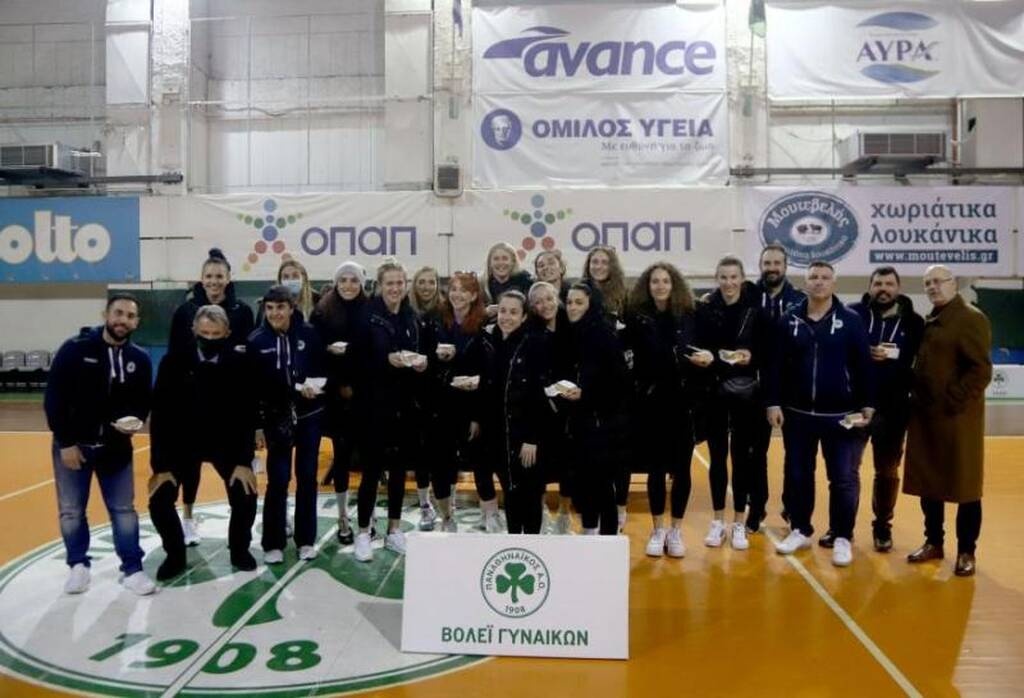 Παναθηναϊκός ΑΟ:Κοπή της πίτας και βράβευση των Γκελαούζο, Γεωργιάδου και Αγραπιδάκη! (photos+video)