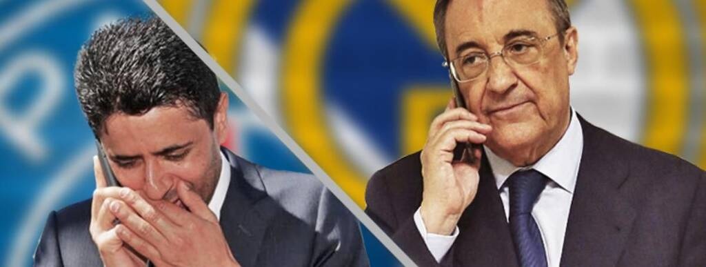 Χαμός πριν το Παρί-Ρεάλ! Επίθεση σε Πέρεθ από Λεονάρντο-Αλ Κελαϊφί στο γεύμα της UEFA (photos)