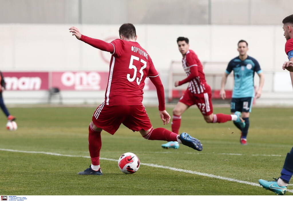 Ολυμπιακός Β-Τρίκαλα 2-0: Με λάμψη και γκολ Φορτούνη - Καρέ καρέ η επιστροφή του  (photos)